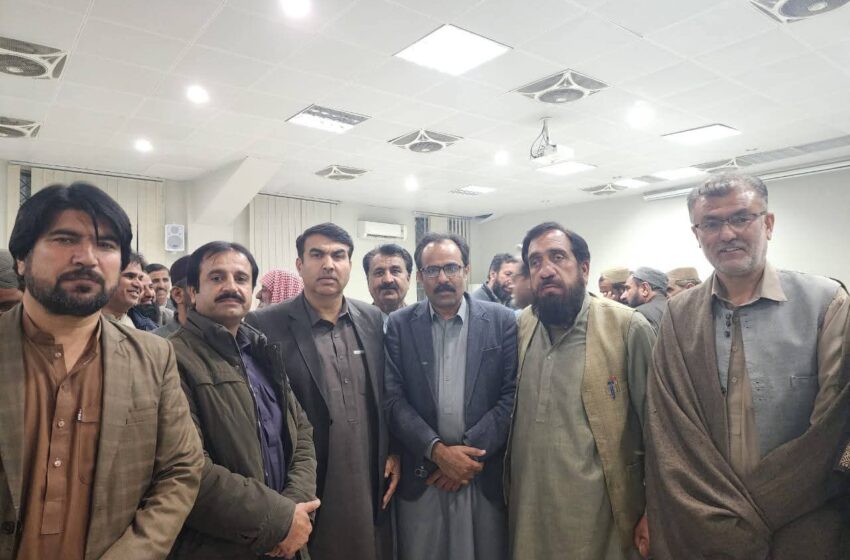  بلوچستان گرینڈ الائنس کی سیاسی قیادت سے ملاقات، گرفتار ملازمین کی رہائی کا مطالبہ