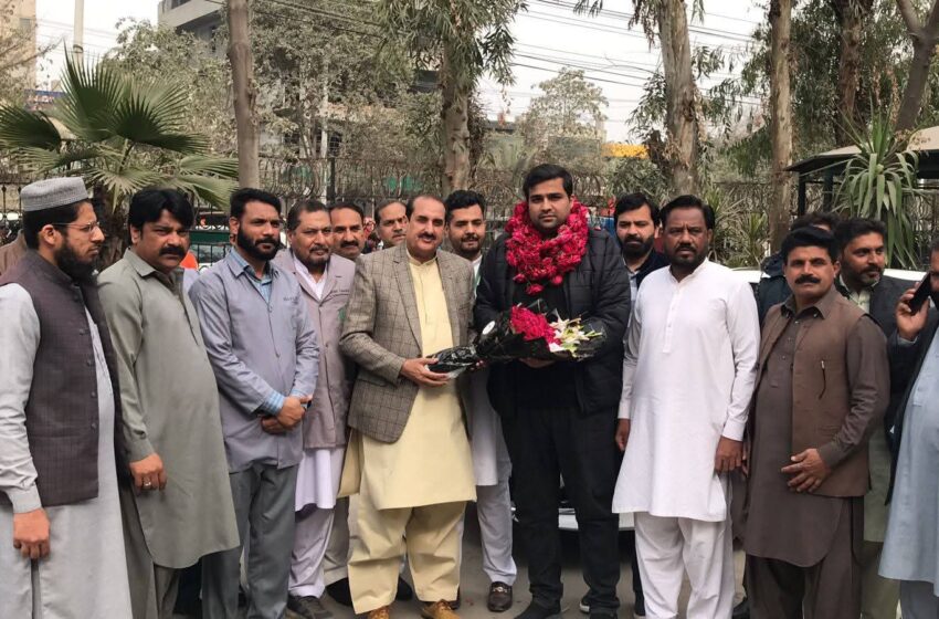  پاکستان یونائیٹڈ ورکر فیڈریشن کے وفد کا سوشل سیکیورٹی اسپتال کا دورہ