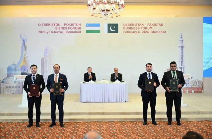  پاکستان اور ازبکستان کا اسٹریٹجک شراکت داری مزید گہری کرنے اور تجارت بڑھانے کا عزم
