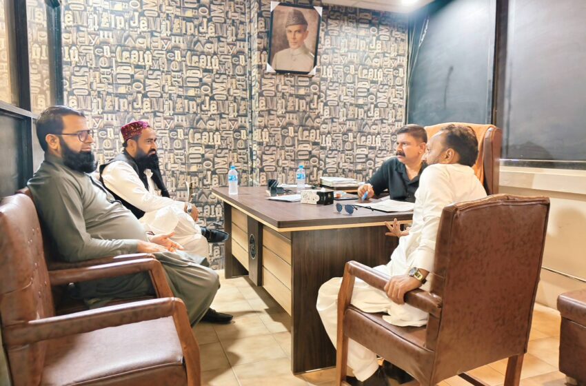  پاکستان ٹریڈ یونین فیڈریشن کے رہنما سے مہران لیبر فیڈریشن پاکستان کے وفد کی ملاقات، مشترکہ جدوجہد تیز کرنے کا عزم