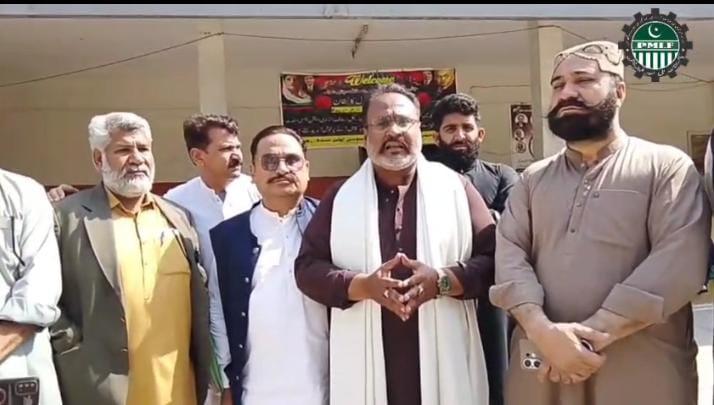  ملی لیبر فیڈریشن کا ولیکا اسپتال کا دورہ، بچوں میں ایڈز پھیلنے پر تشویش کا اظہار