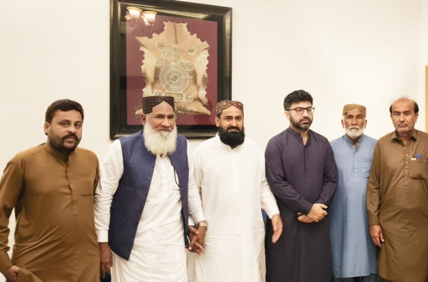  مہران لیبر فیڈریشن کے وفد کی پتافی ہاؤس آمد، محنت کشوں کے مسائل پر بھی بات چیت