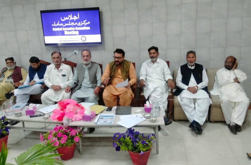  این ایل ایف مرکزی مجلسِ عاملہ کے اجلاس میں مزدور تحریک کی بحالی کا عزم