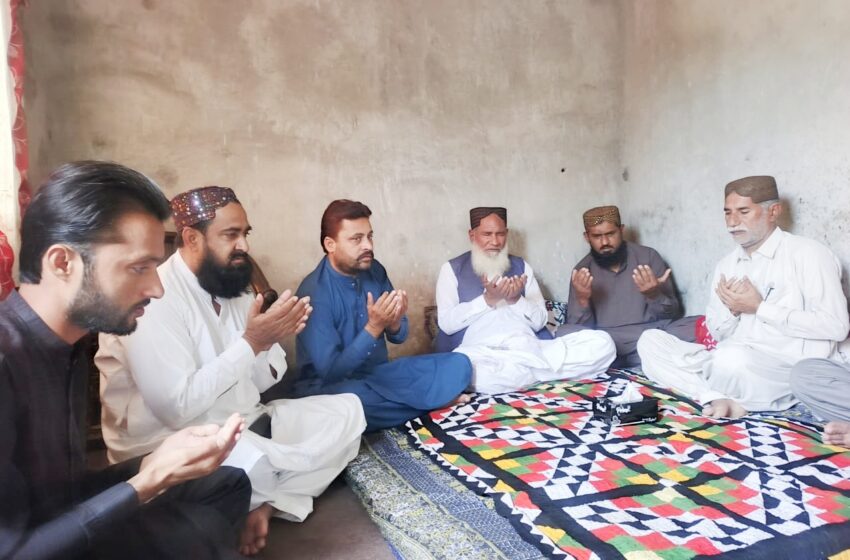  مہران لیبر فیڈریشن کی قیادت کی نور محمد دشتی سے تعزیت