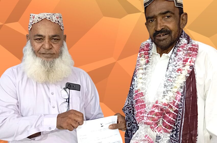  مزدور کی 30 سالہ رفاقت کا اعزاز، محنت کش نور بخش کی ریٹائرمنٹ پر سونے کا تحفہ