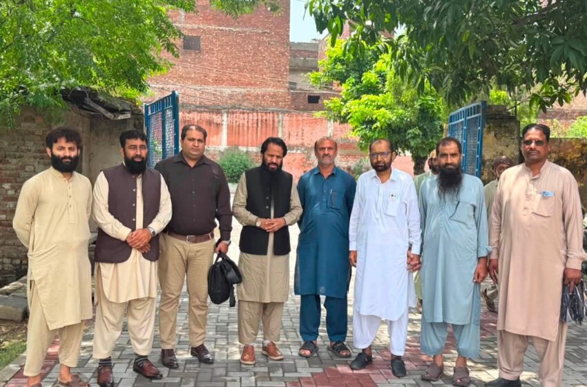  پاکستان ملی لیبر فیڈریشن کی تنظیمی میٹنگ، چوہدری اجمل کی ٹیم کے ہمراہ شمولیت
