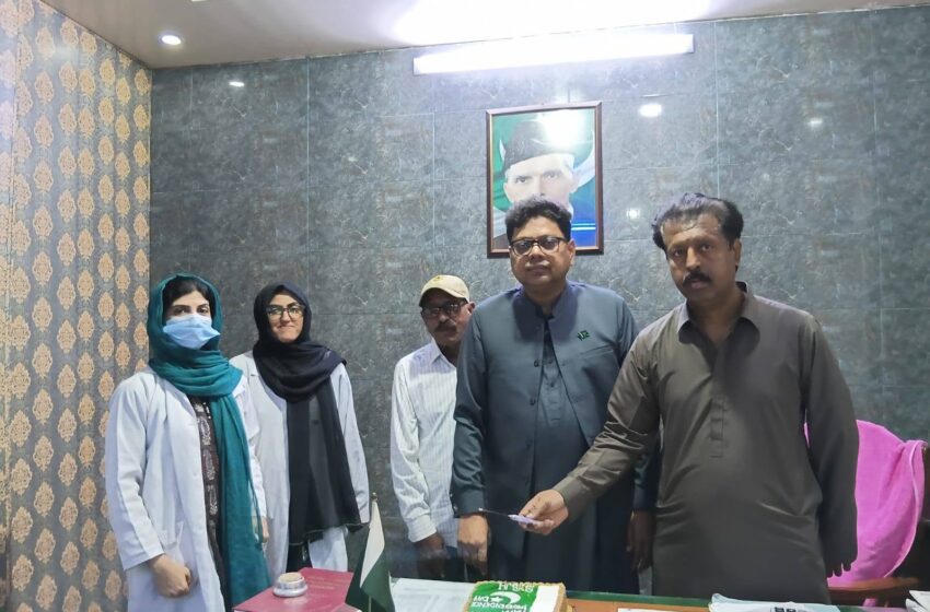  سیسی اسپتالوں حیدرآباد اور کوٹری میں جشنِ آزادی، پرچم کشائی اور مریضوں میں کھانا تقسیم