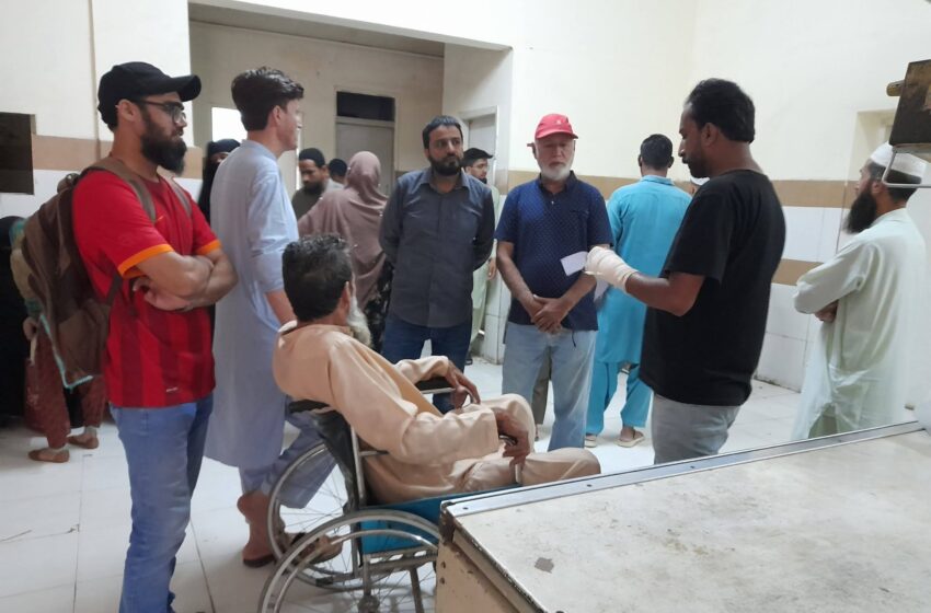  سندھ سوشل سیکیورٹی ولیکا اسپتال خستہ حالی کا شکار