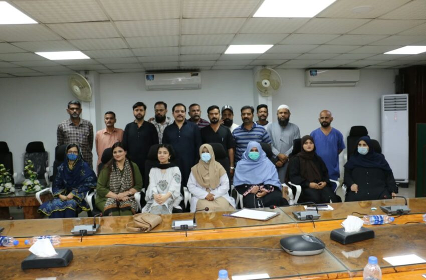  سیسی اسپتالوں میں عملے کے لیے تربیتی کورس، طبی فضلے کی محفوظ تلفی پر زور